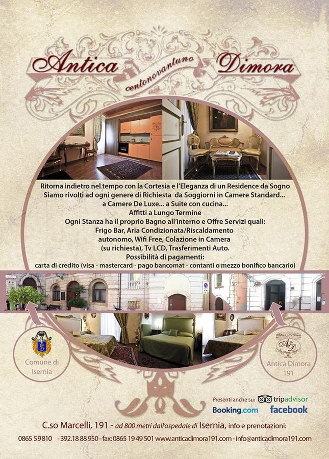Antica Dimora 191 Isernia Ngoại thất bức ảnh